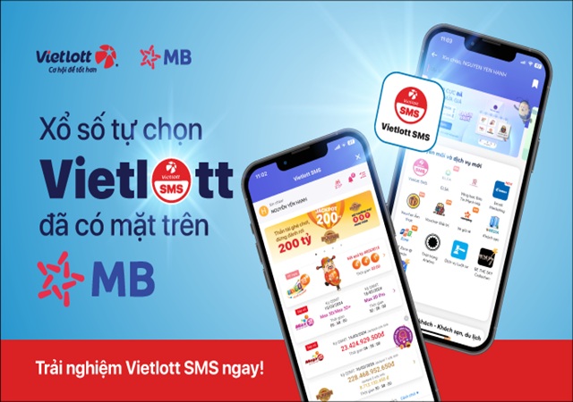 Các bước mua vé Vietlott trên MB Bank Các bước mua vé Vietlott trên MB Bank