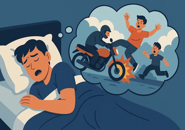 Nằm mơ thấy tai nạn giao thông là điềm gì