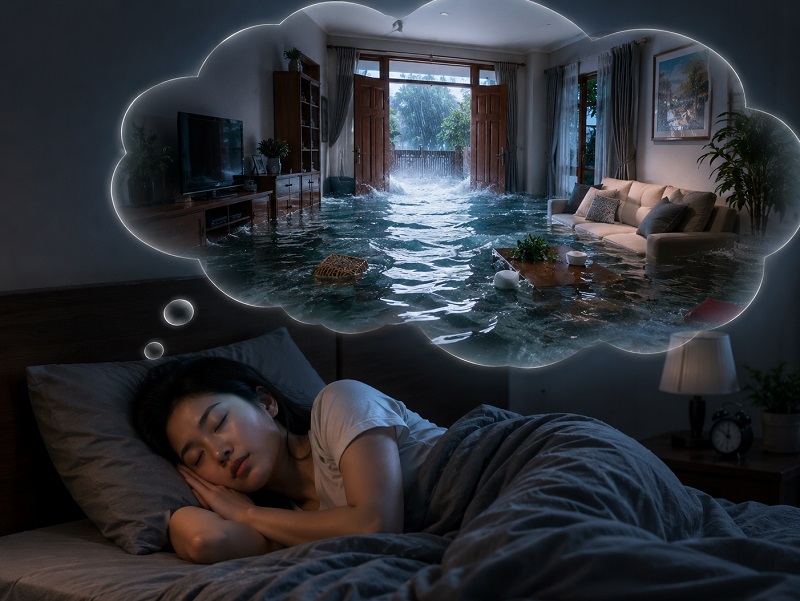 Giải mã mơ thấy nước ngập đánh con gì Giải mã mơ thấy nước ngập đánh con gì