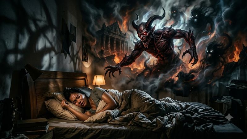 Cùng giải mã mơ thấy quỷ đánh con gì Cùng giải mã mơ thấy quỷ đánh con gì